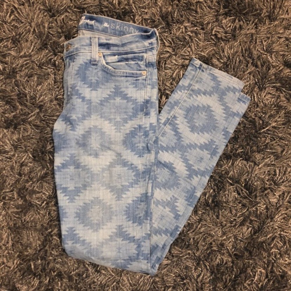 7 For All Mankind | Skinny Aztec Jeans